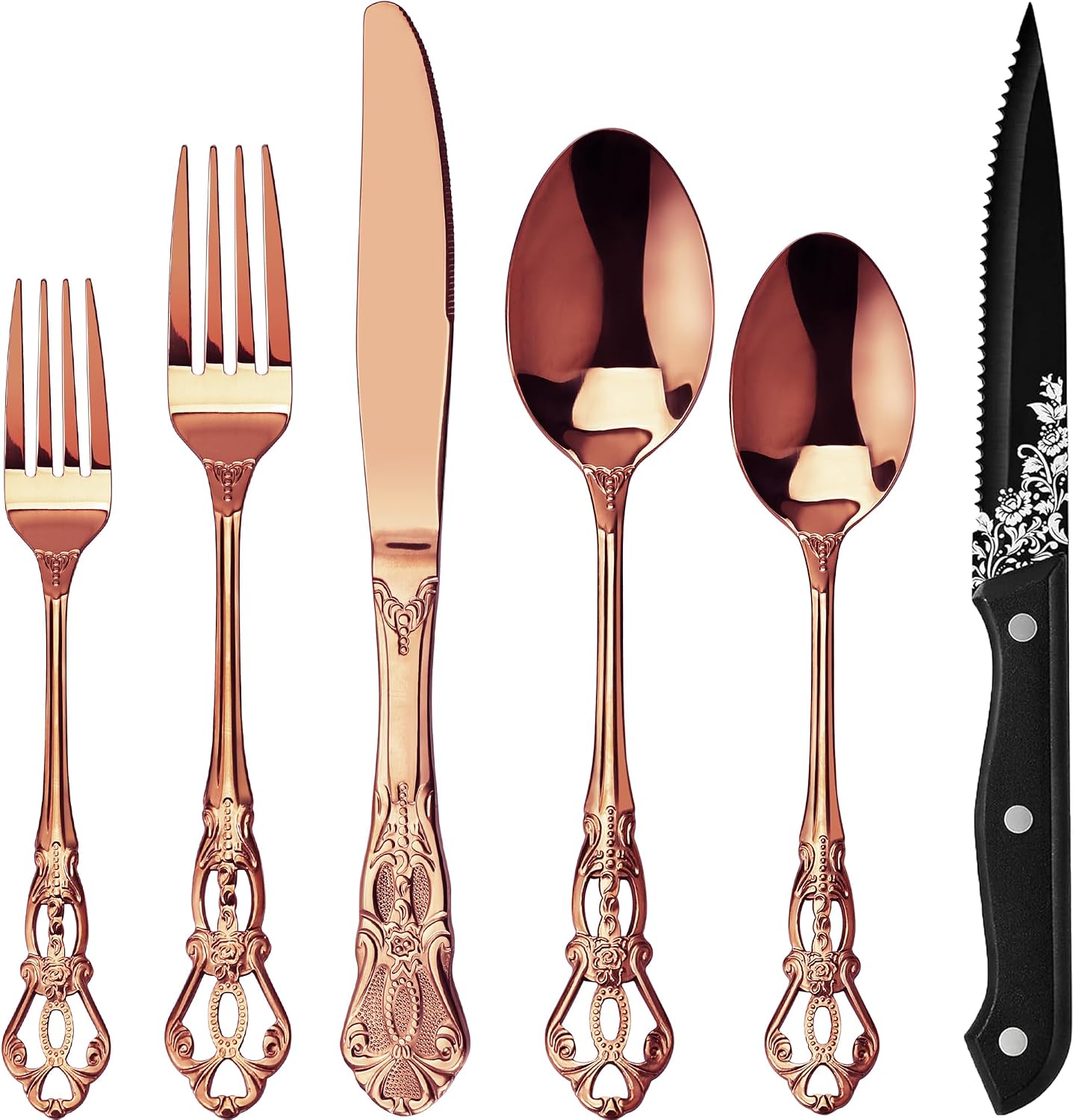 Runfly Royal Silverware Set