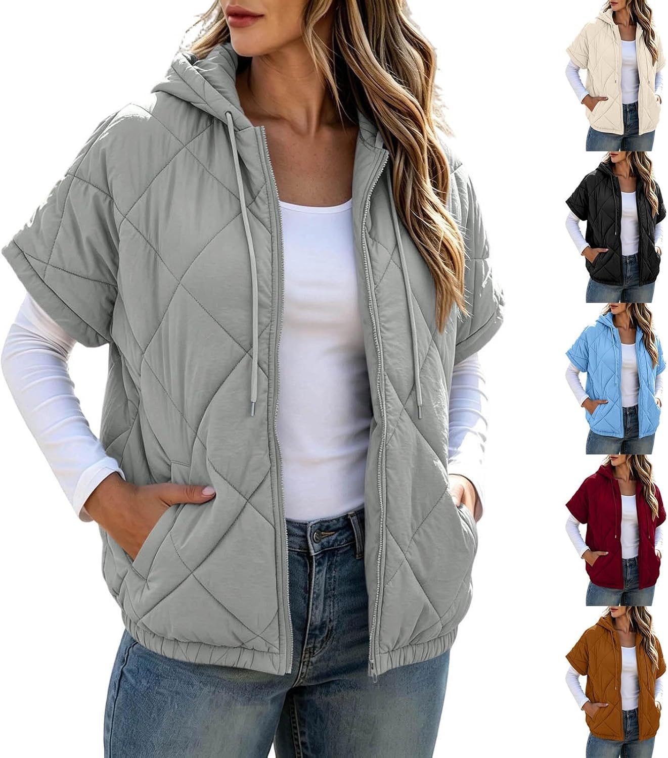 Quilted Puffer Vests