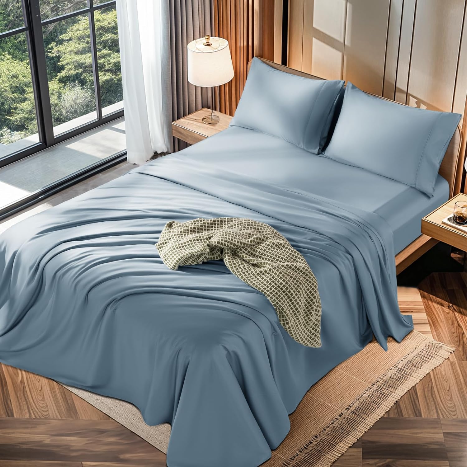 LBRO2M Cotton Queen Sheets