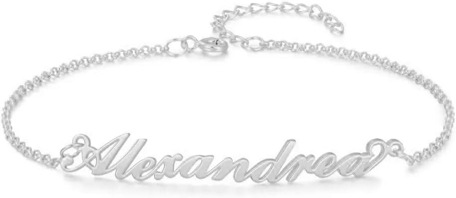 Personalized Name Charm Bracelets