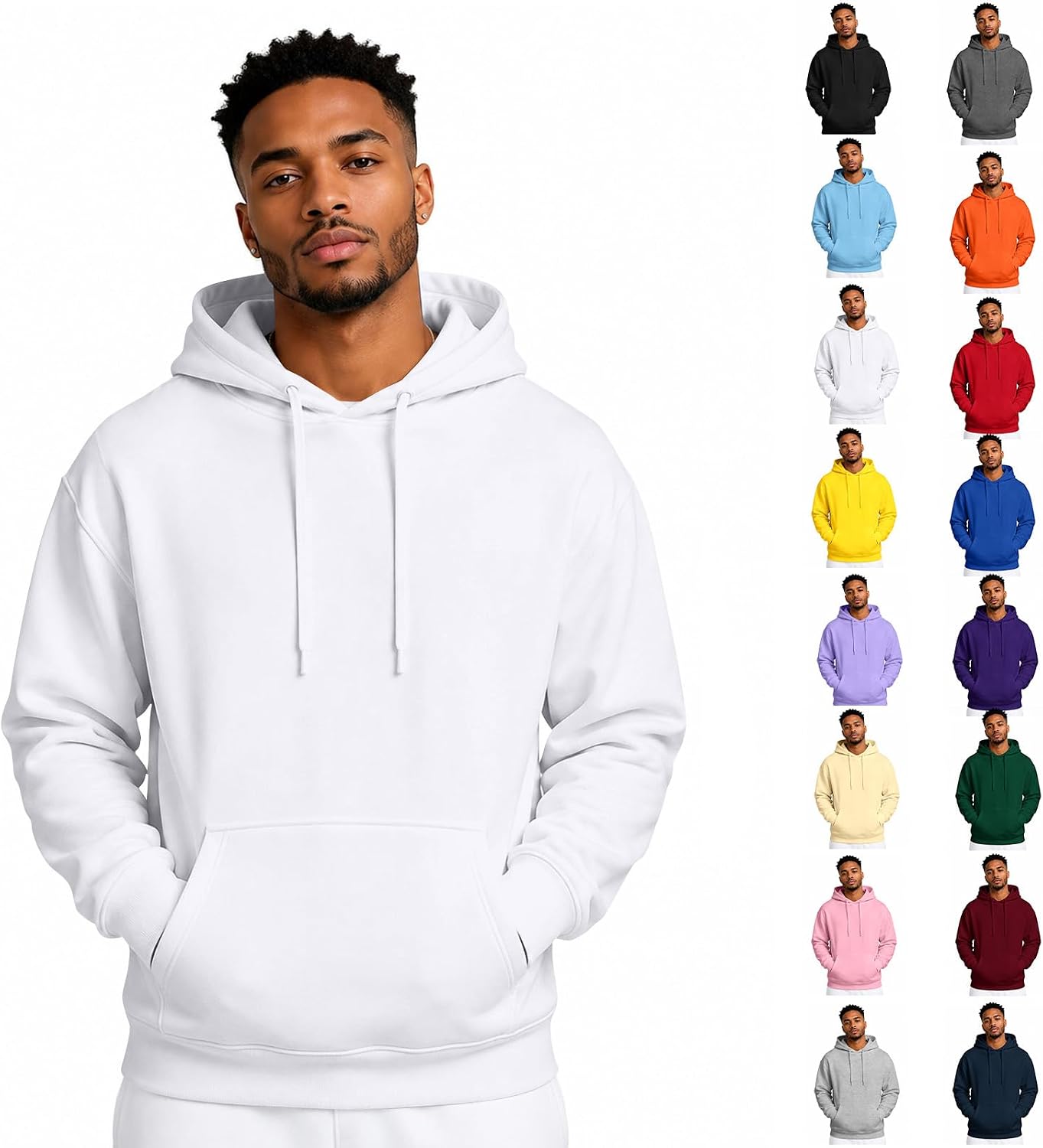 Mens Oversized Pullover Hoodies