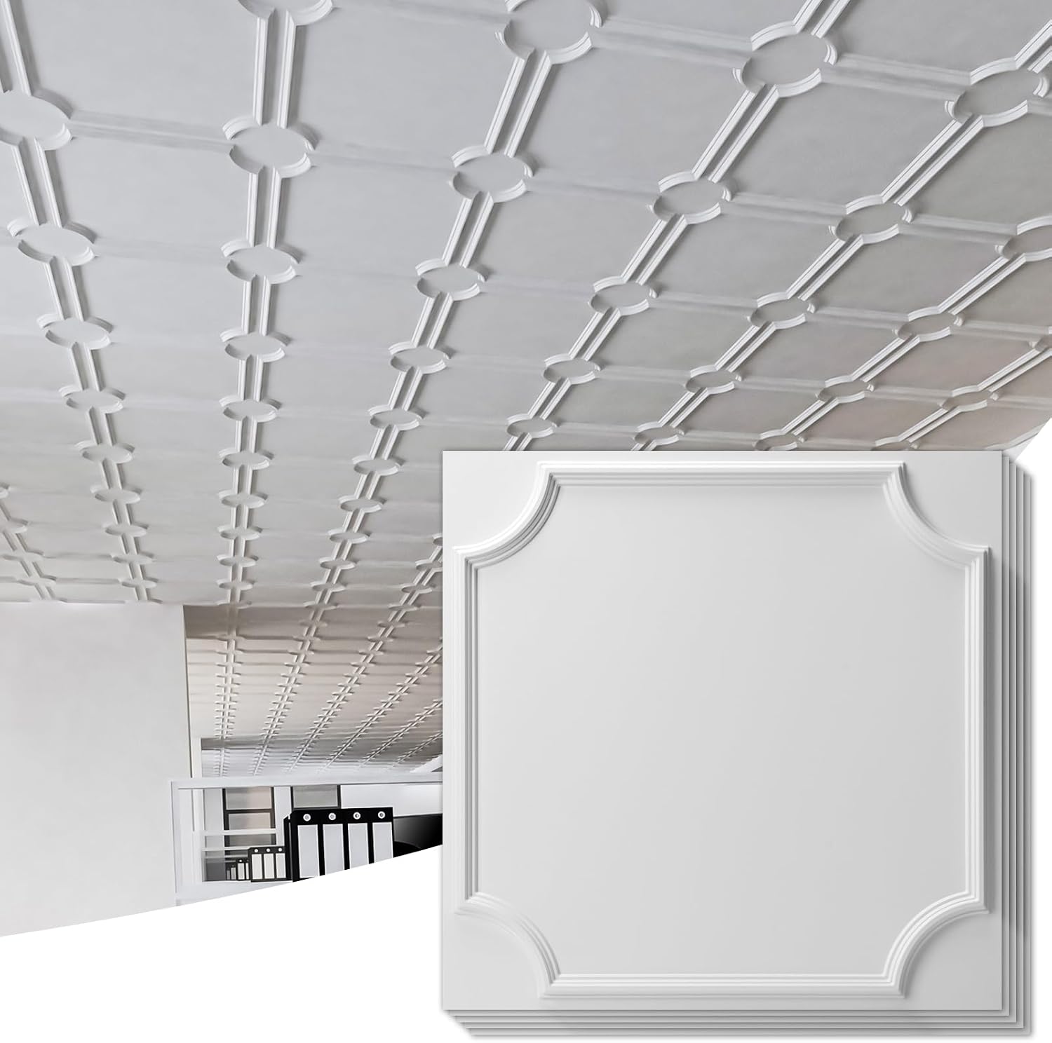 Art3d Drop Down Ceiling Tiles