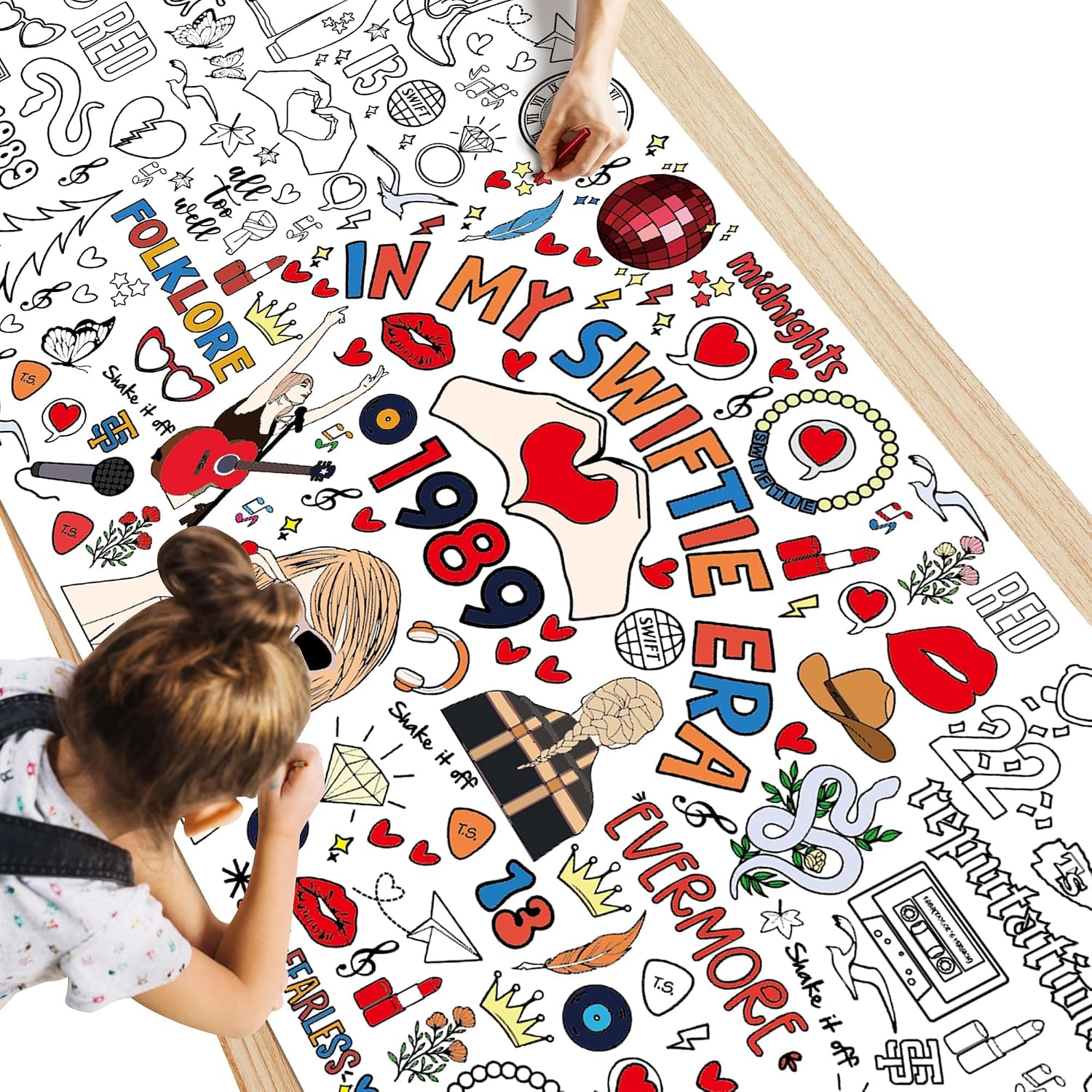 WPROICHD Giant Coloring Banners