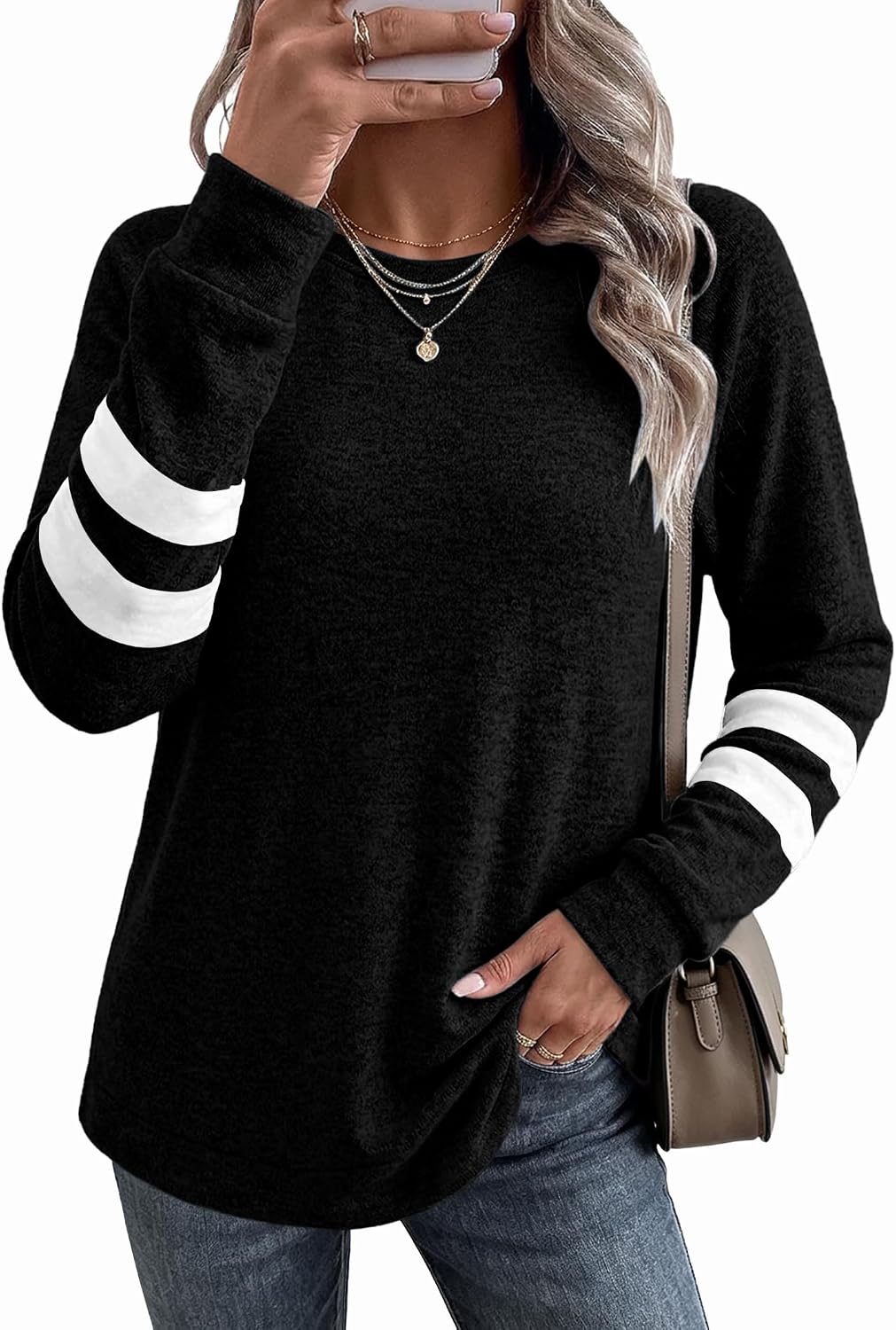 Desol Color Block Sweatshirts