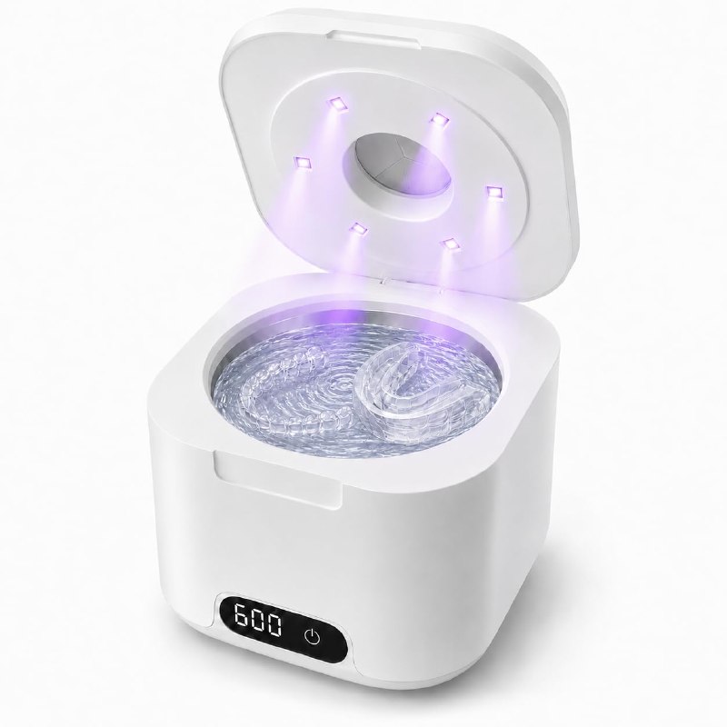 Ultrasonic Retainer Cleaners with UV Light