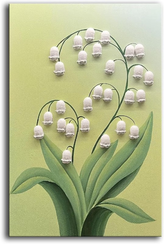 Floral Texture Wall Art Paintings
