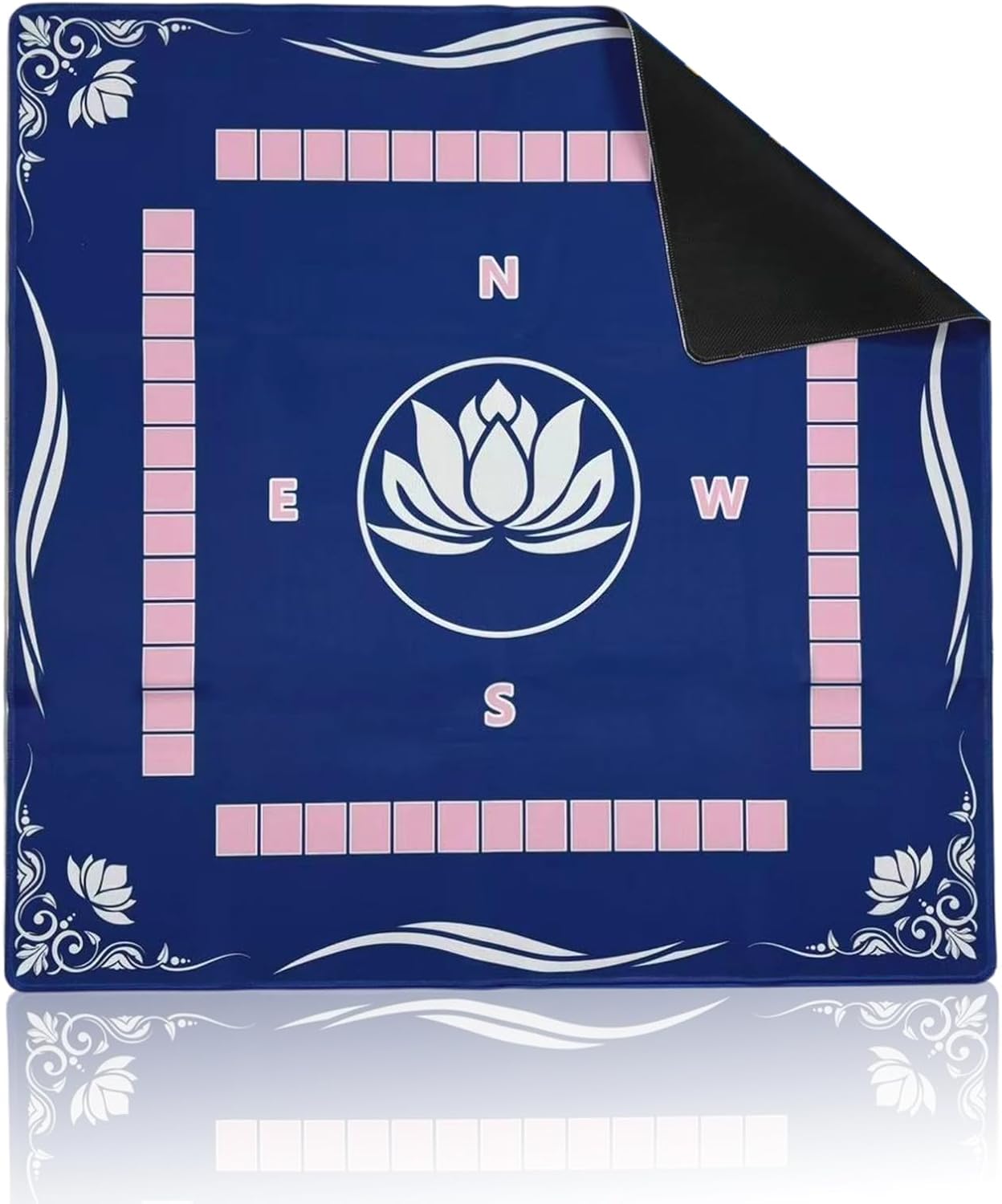 Mahjong Mats (White Lotus Navy
