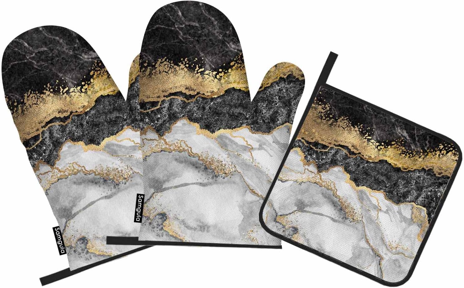 Samgula Marble Oven Mitts Sets