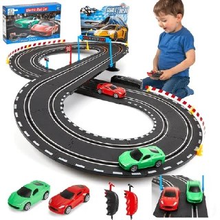 Walmart Slot Car Race Track Set, Dual Electric Race Car Track Set