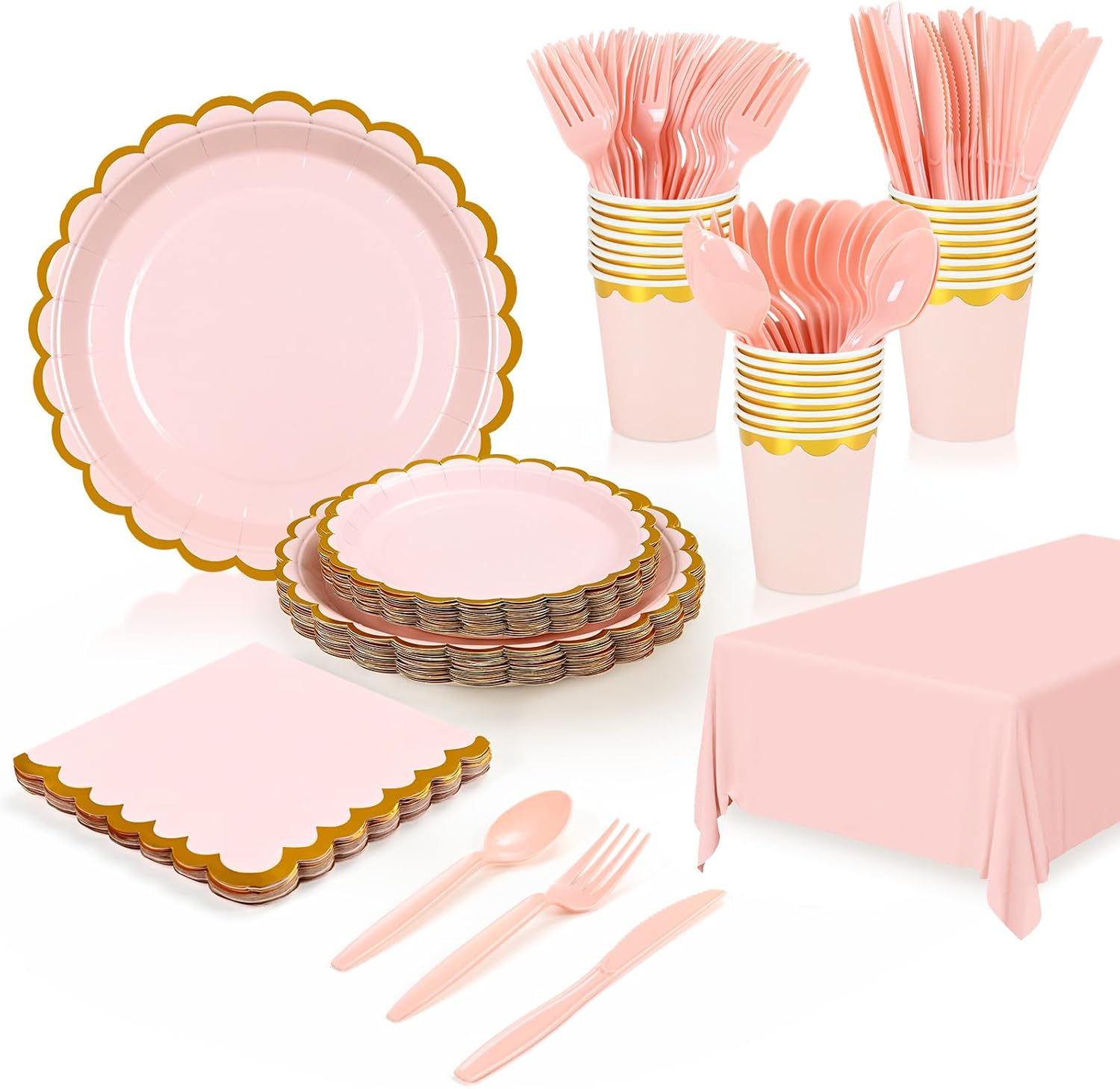 FrutPunch Pink Party Plates