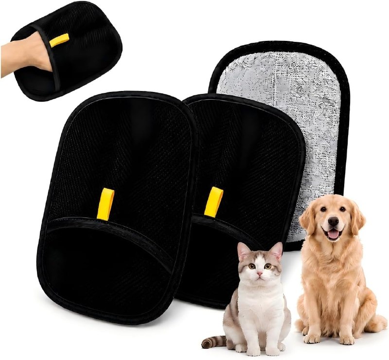 Electrostatic Pet Hair Removal Gloves