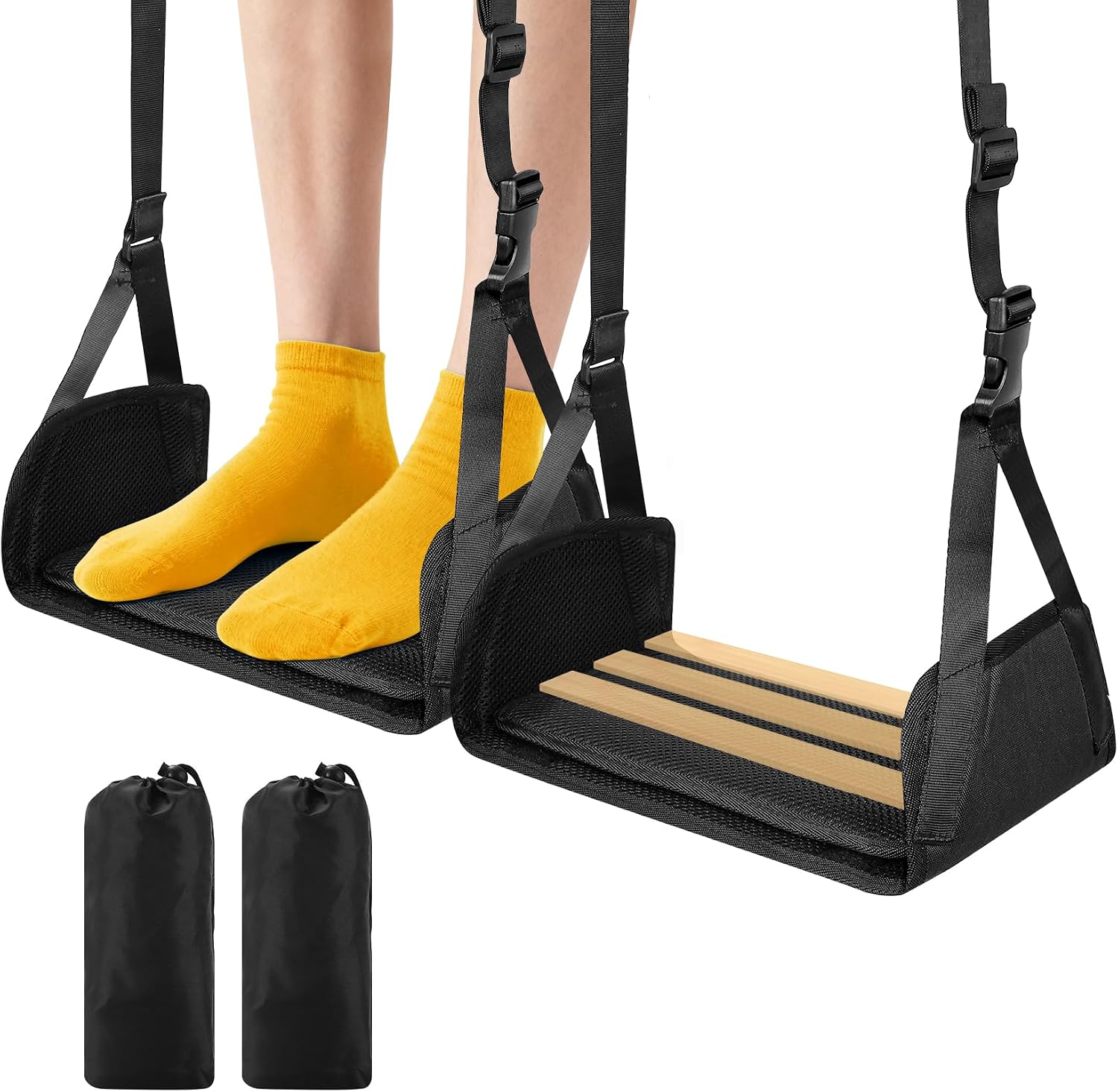 HHOKEM Airplane Foot Hammocks