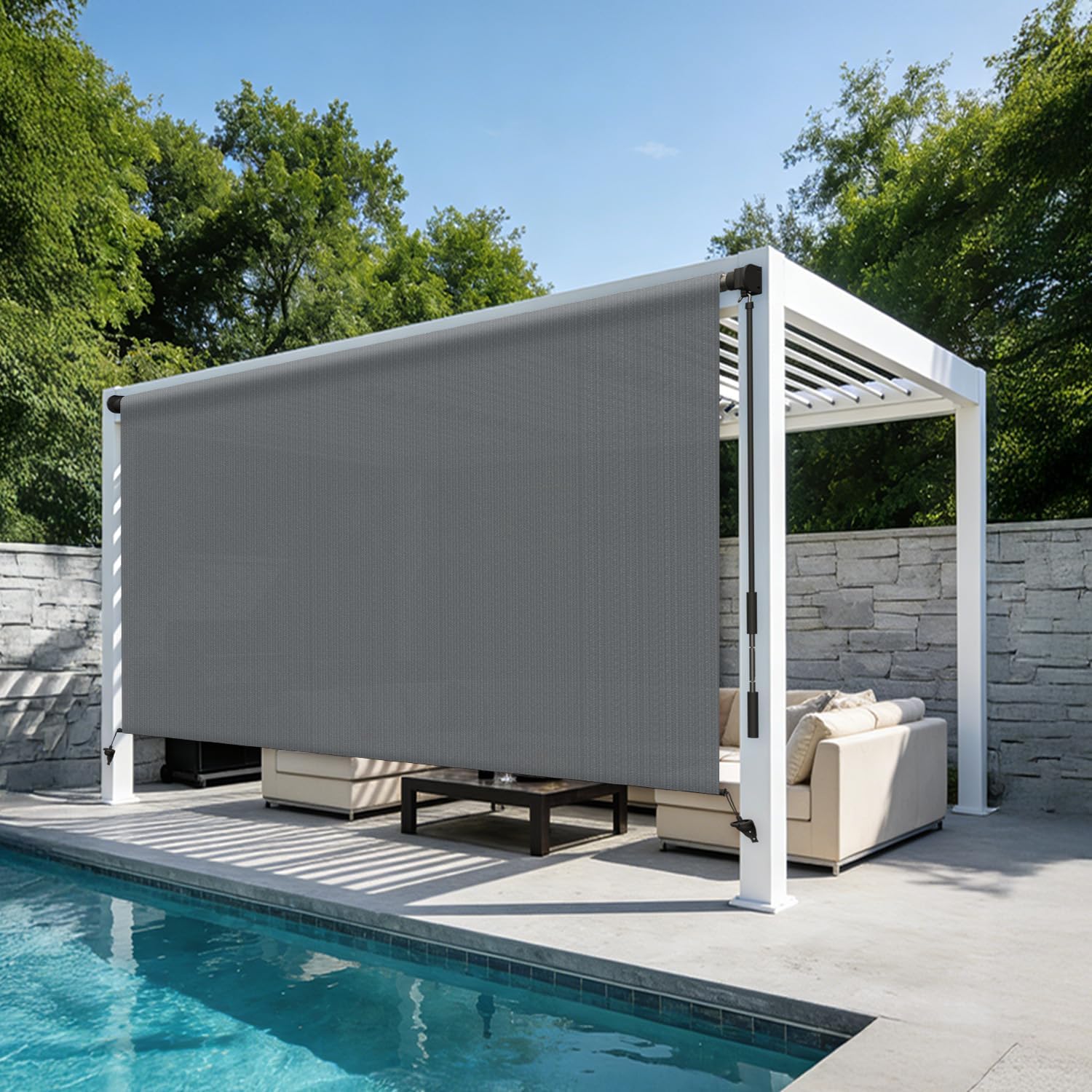 HENG FENG Outdoor Roller Shades