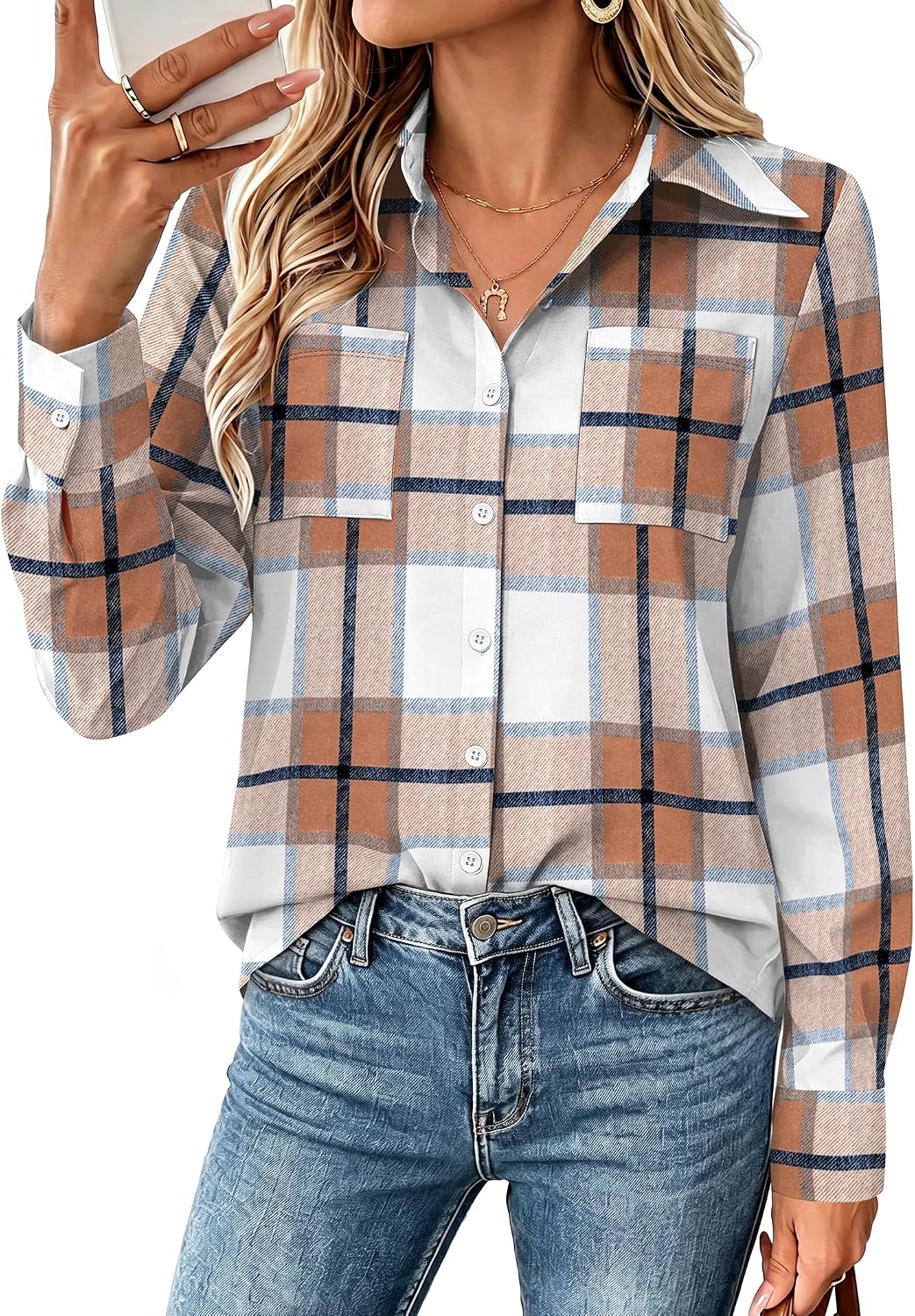 Sampeel Long Sleeve Casual Shirts