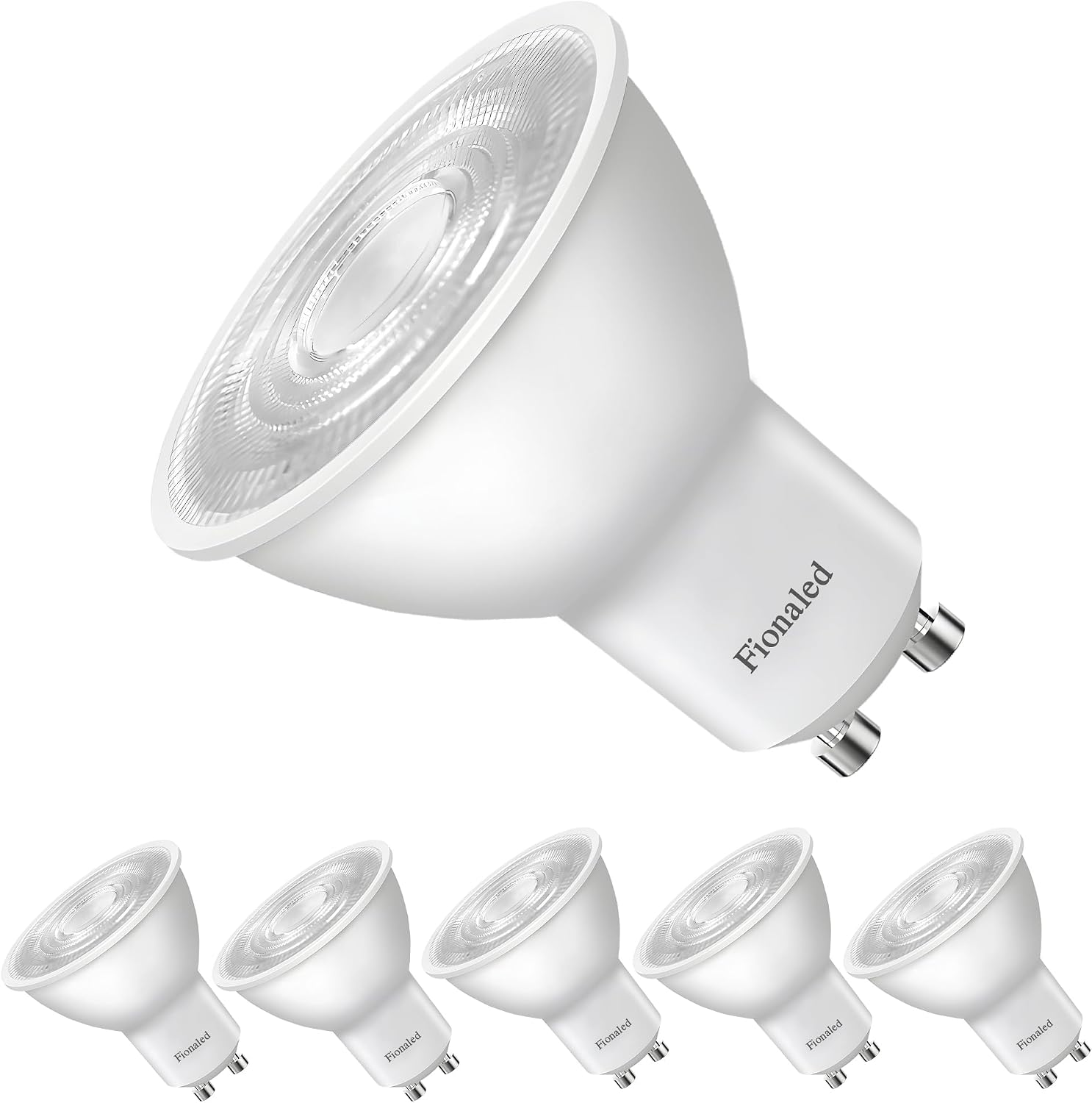 Fionaled GU10 LED Bulbs (Warm White