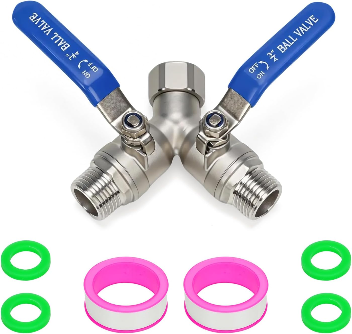 Stainless Steel Garden Hose Splitters