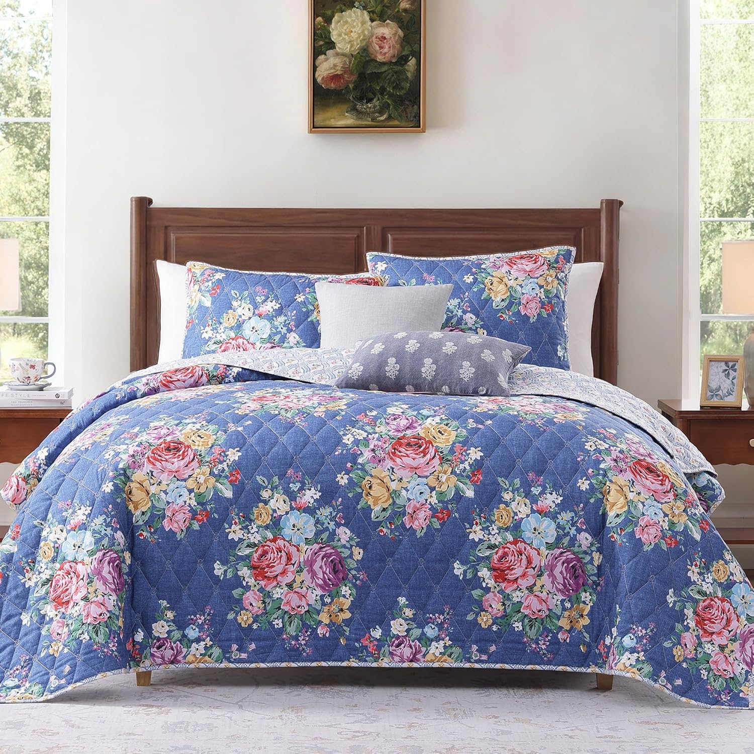 WRENSONGE Floral Quilt Sets