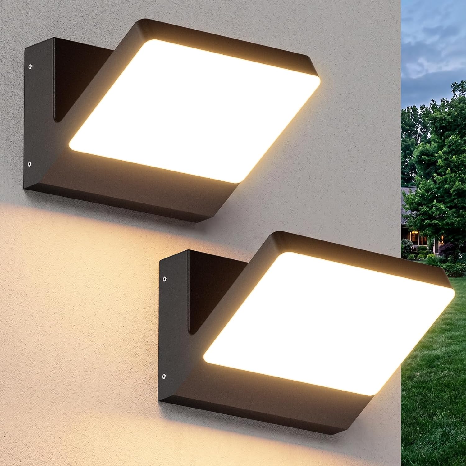 Ralbay LED Outdoor Wall Lights