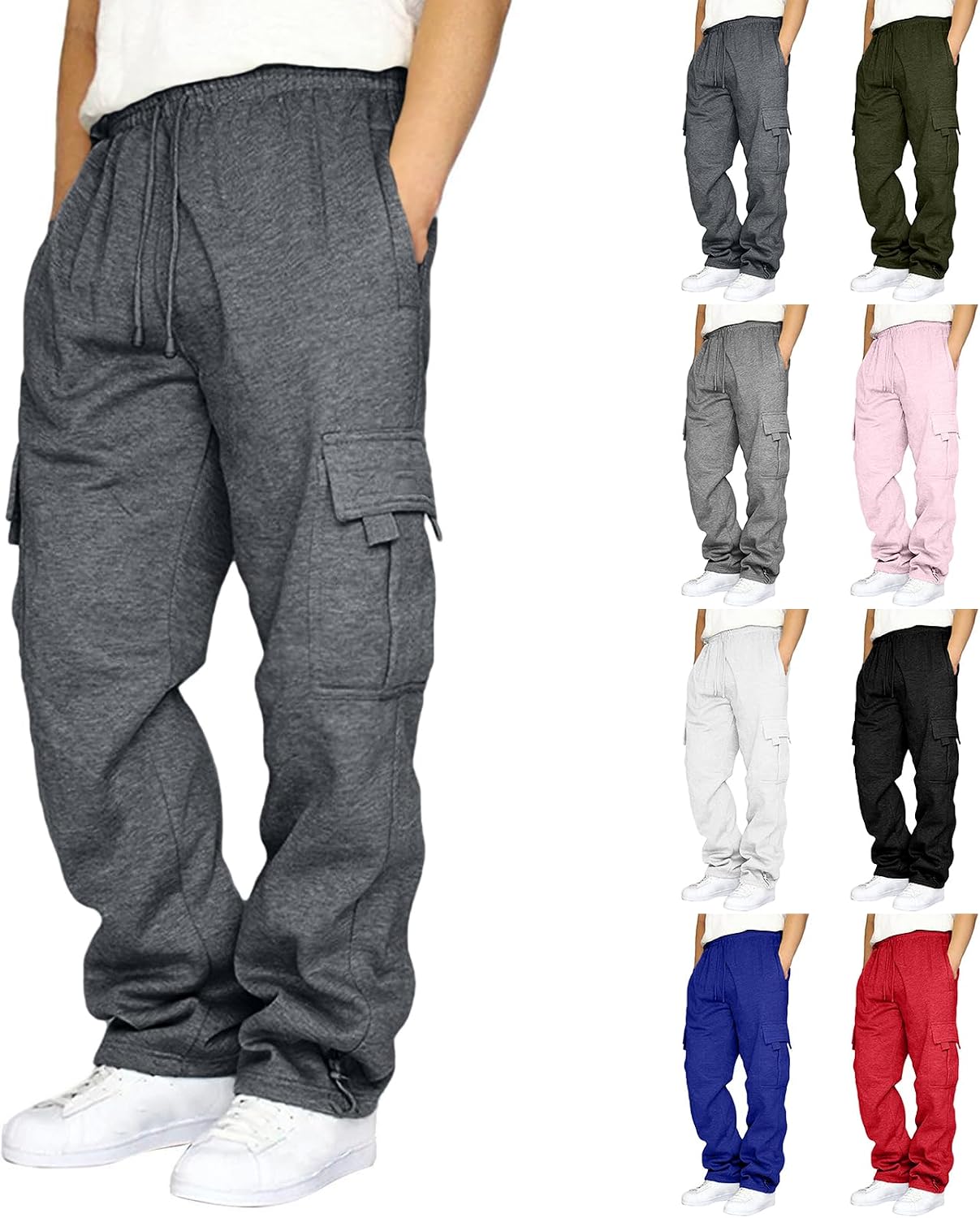 Baggy Cargo Sweatpants