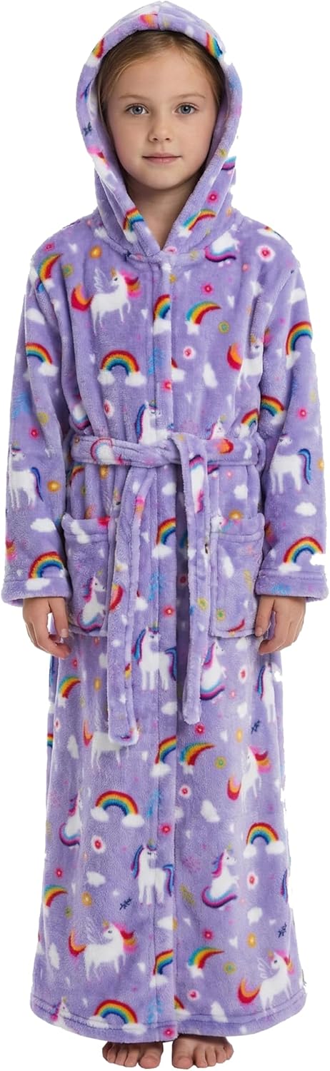 YUPING Plush Kids Robes