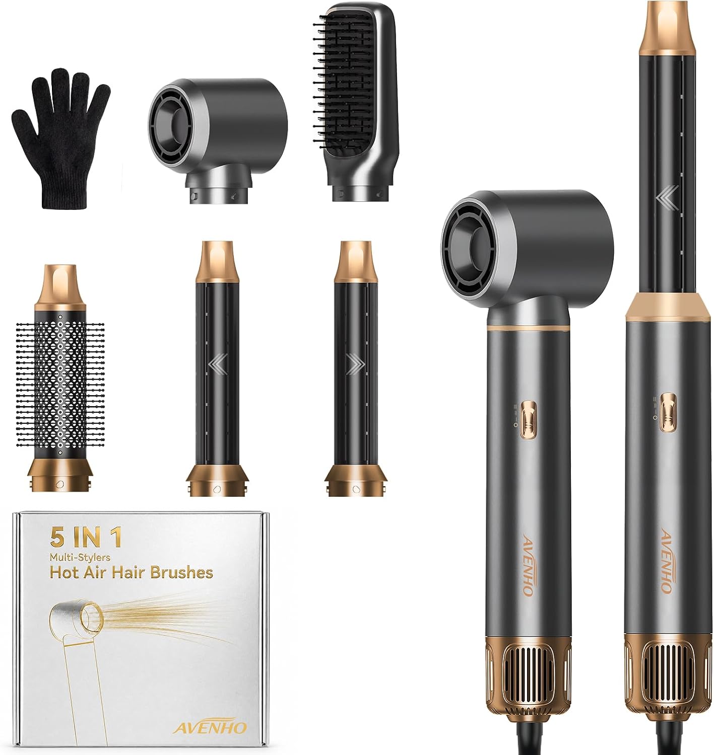5-in-1 Hot Air Hair Stylers