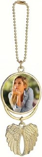 Custom Photo Car Mirror Pendants