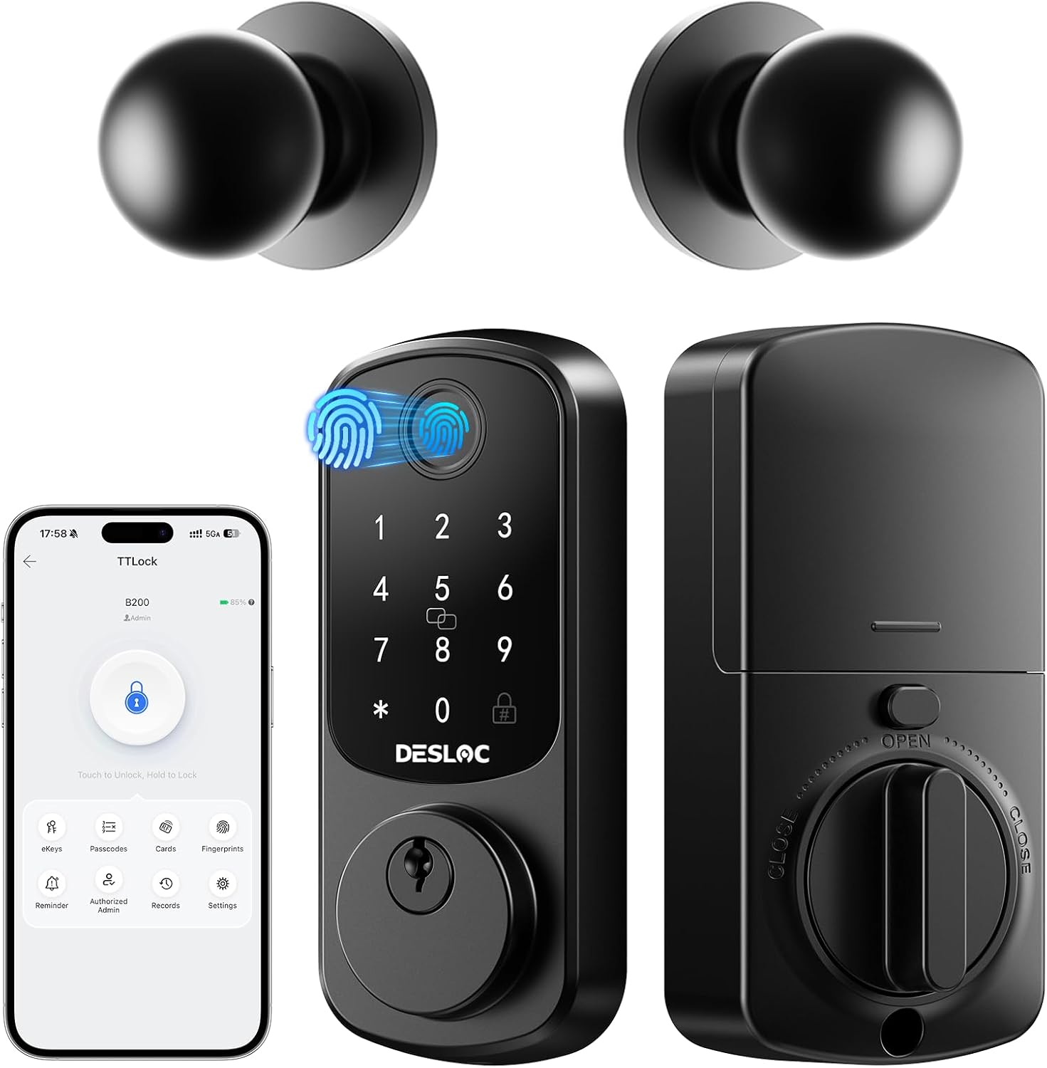 DESLOC Fingerprint Smart Locks