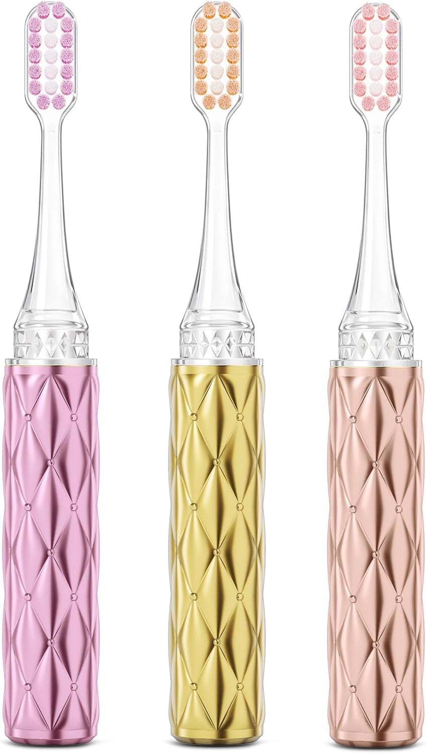 SUREE Portable Travel Toothbrushes