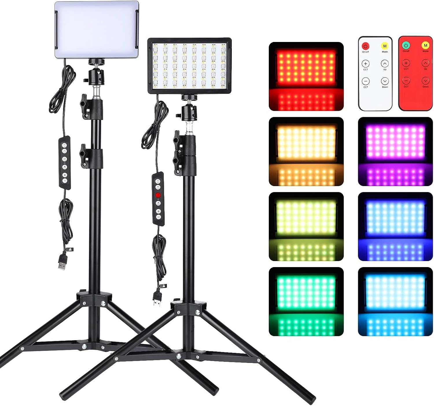 RGB LED Video Lights