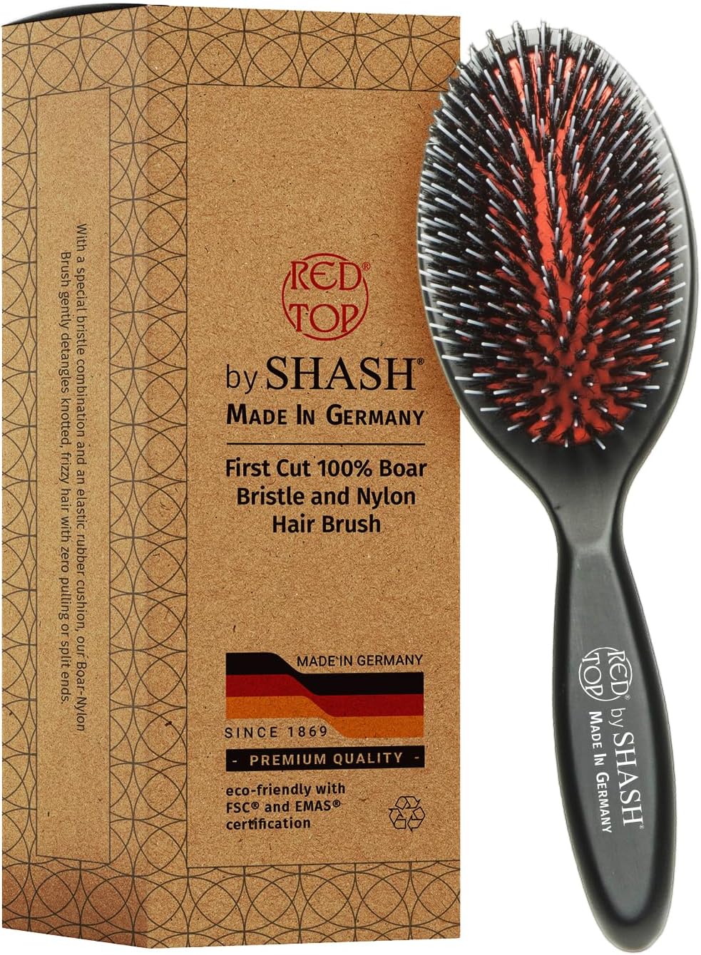 SHASH Boar Bristle Brushes