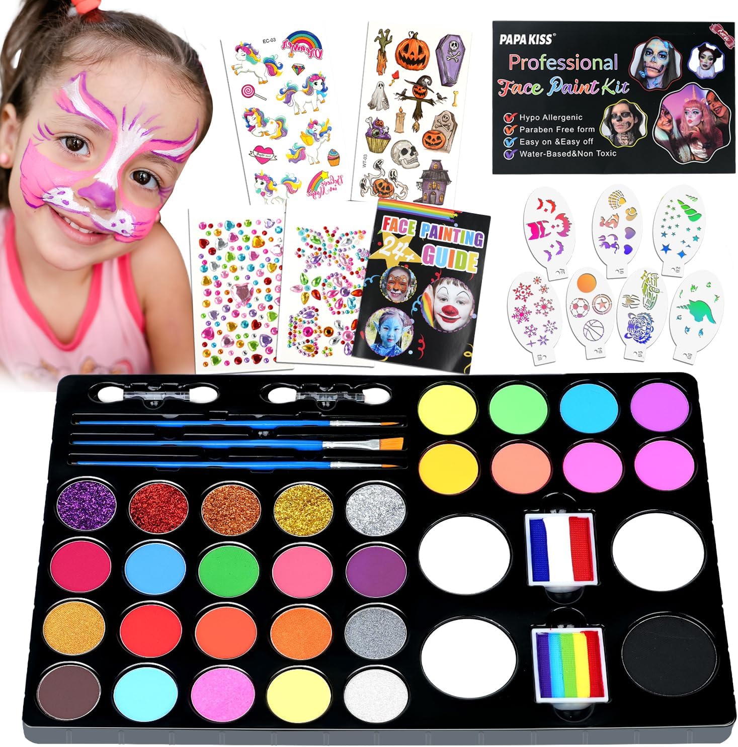 Qianra Face Painting Kits