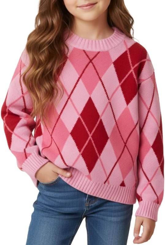 Welaken Girls Colorful Sweaters