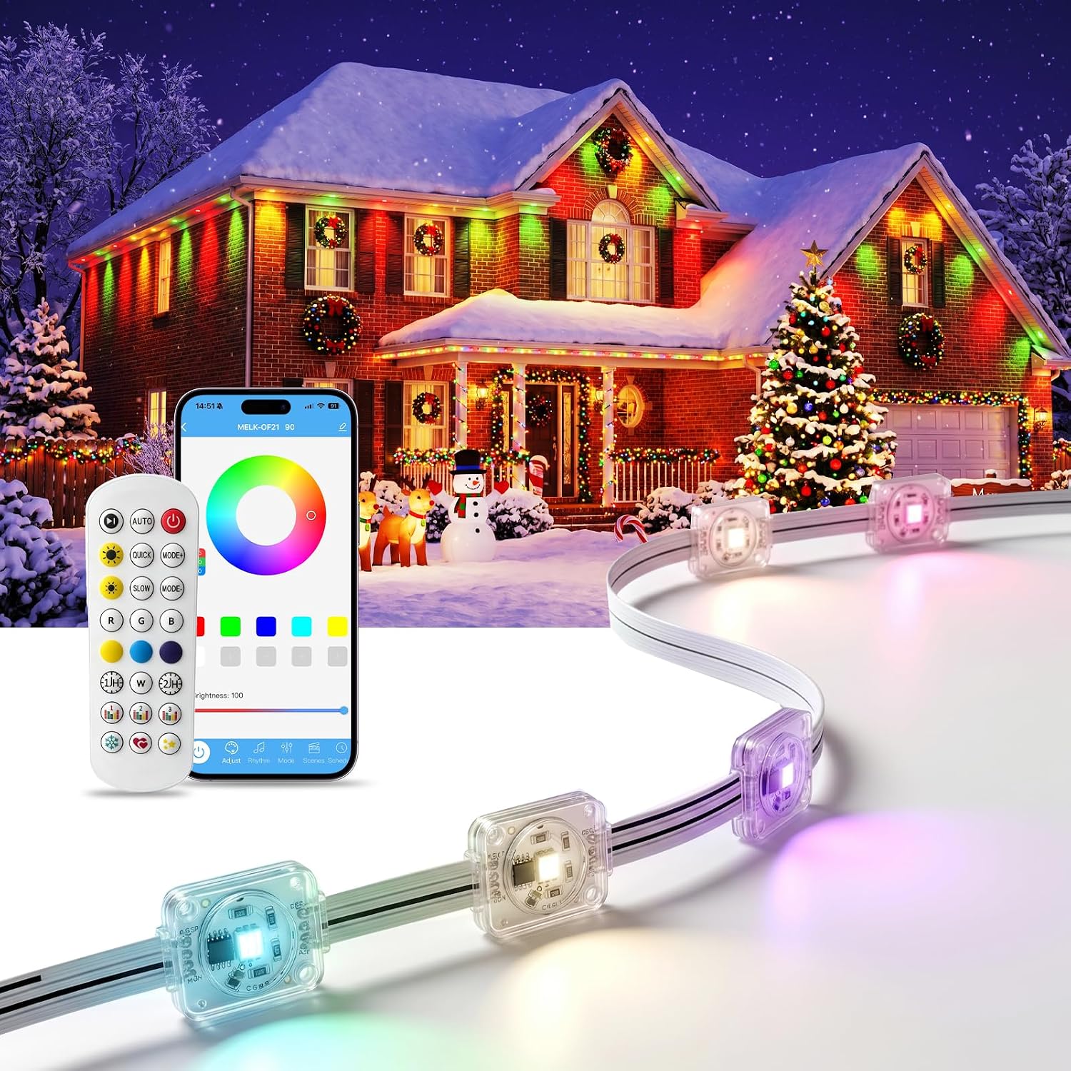 Smart Outdoor Christmas Lights