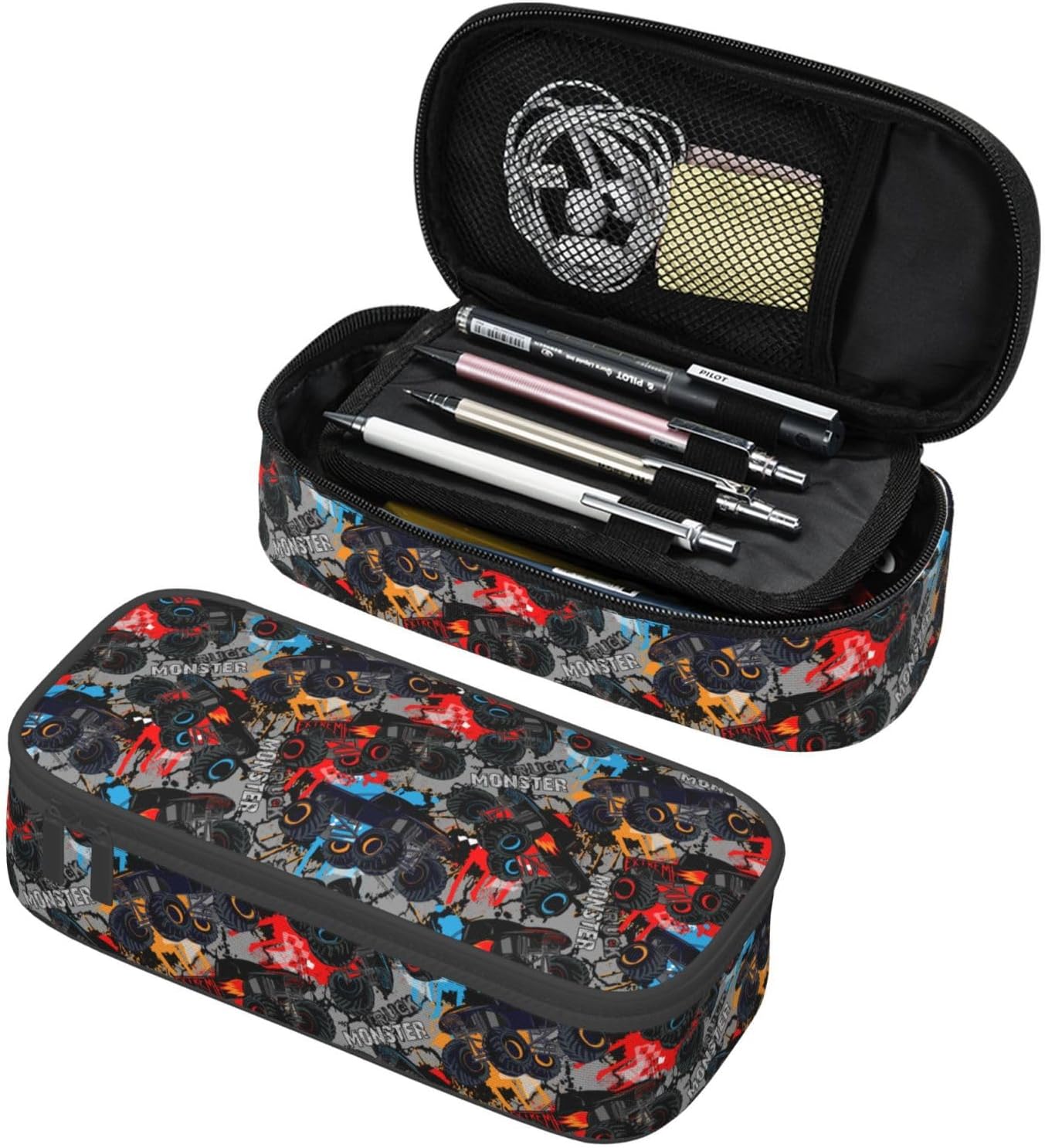 VOL&BASS Monster Truck Pencil Cases