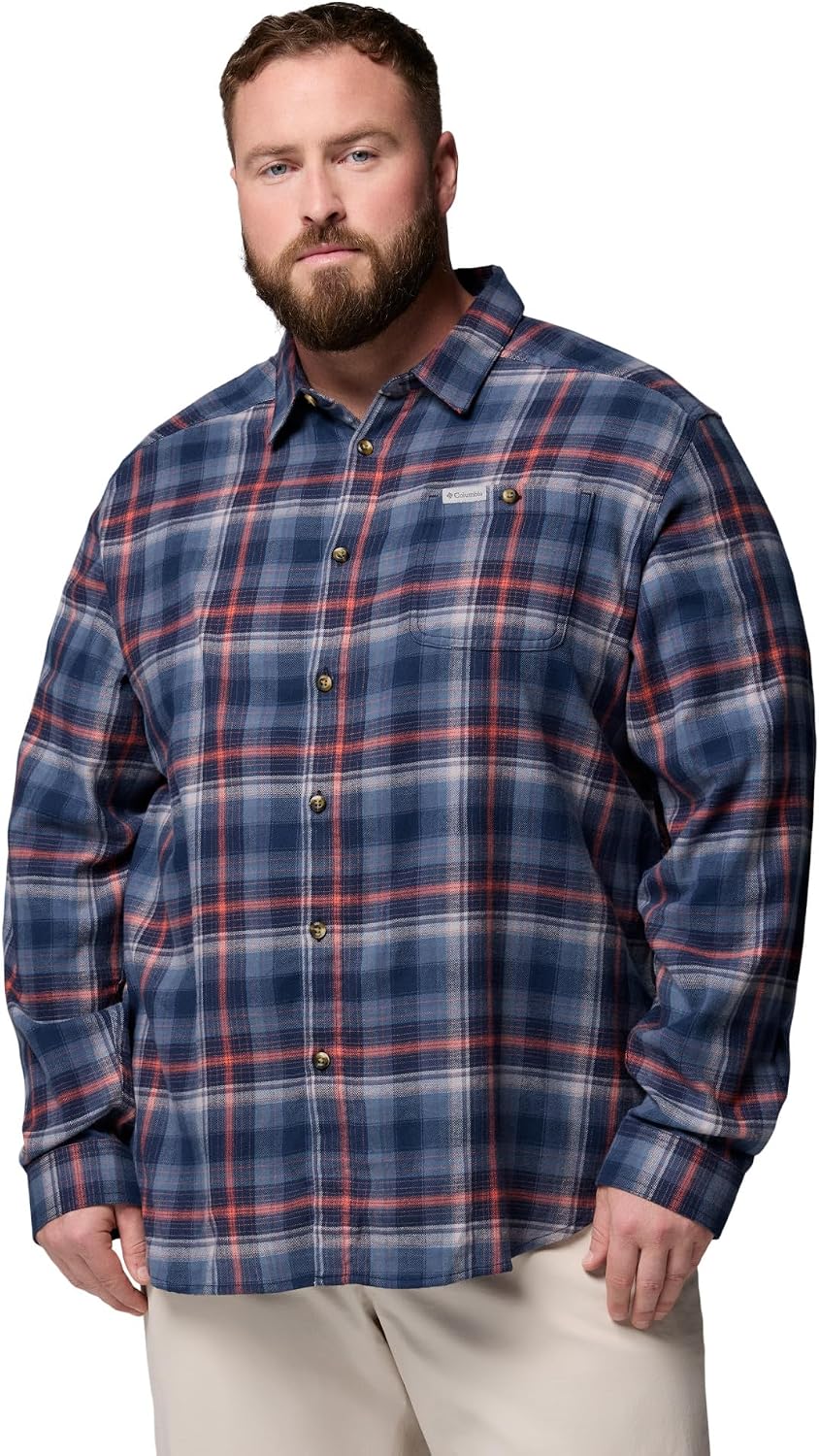 Columbia Men's Cornell Woods Flannel Long Sleeve Shirt