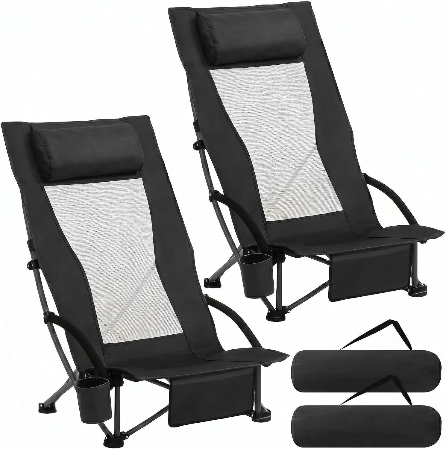 Spiareal Folding Beach Chairs