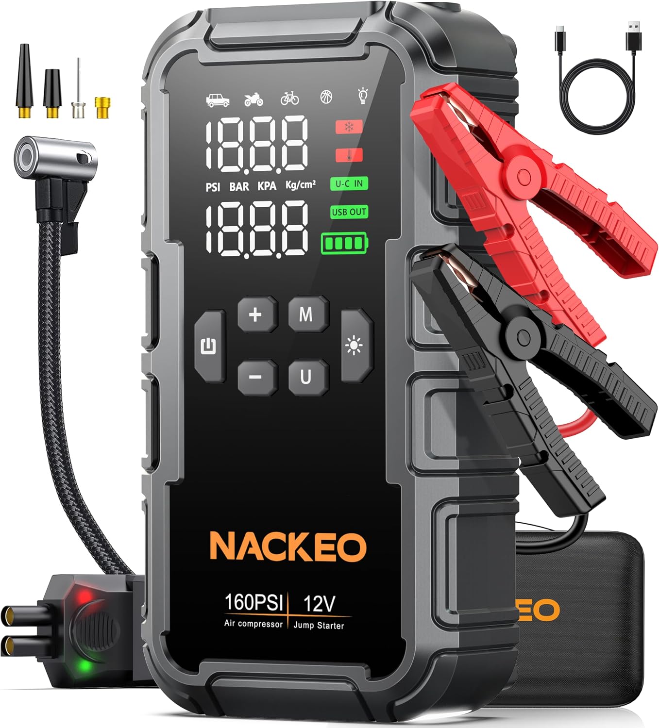 8000A Portable Jump Starters