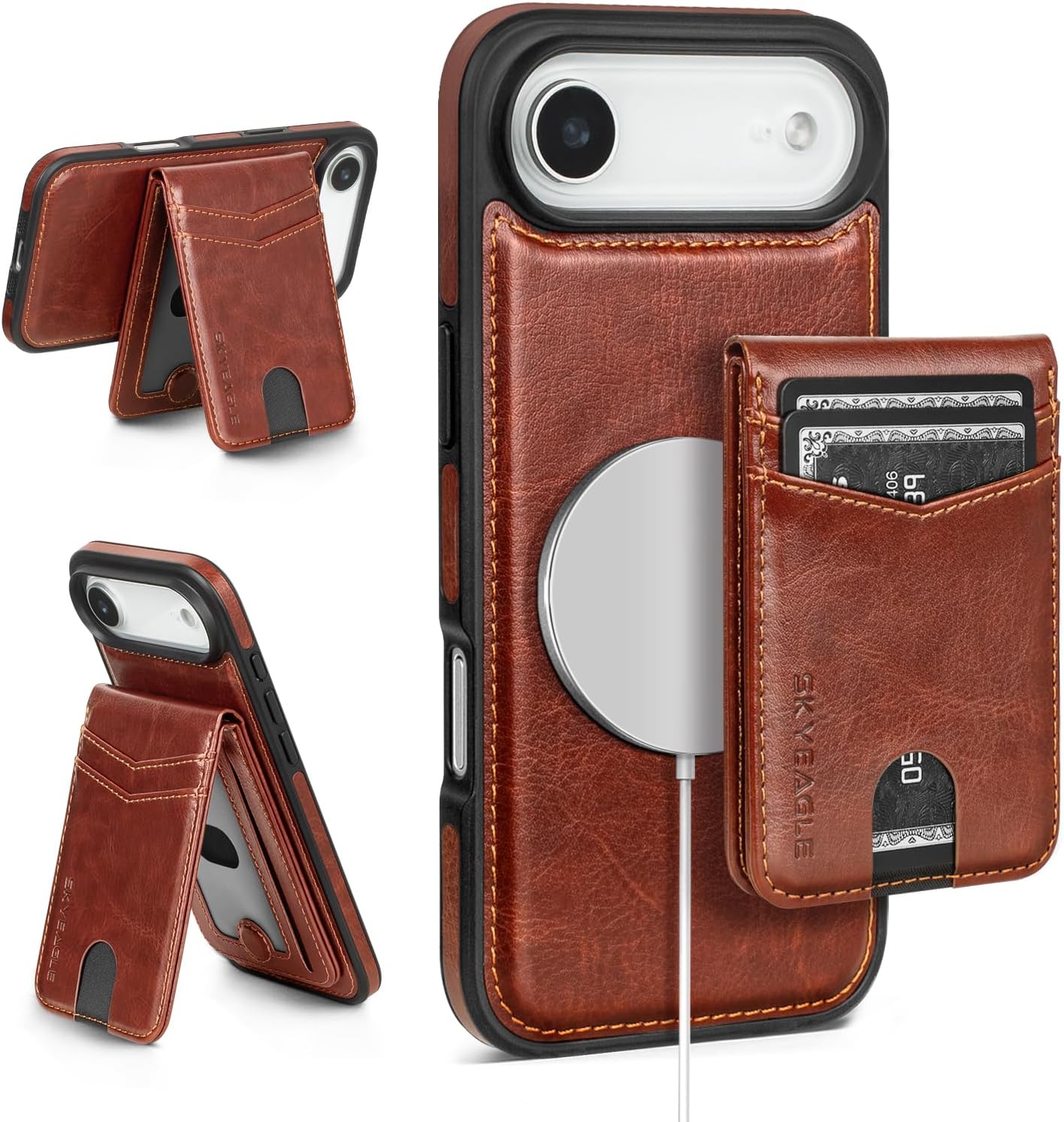 SkyEagle MagSafe iPhone Wallet Cases