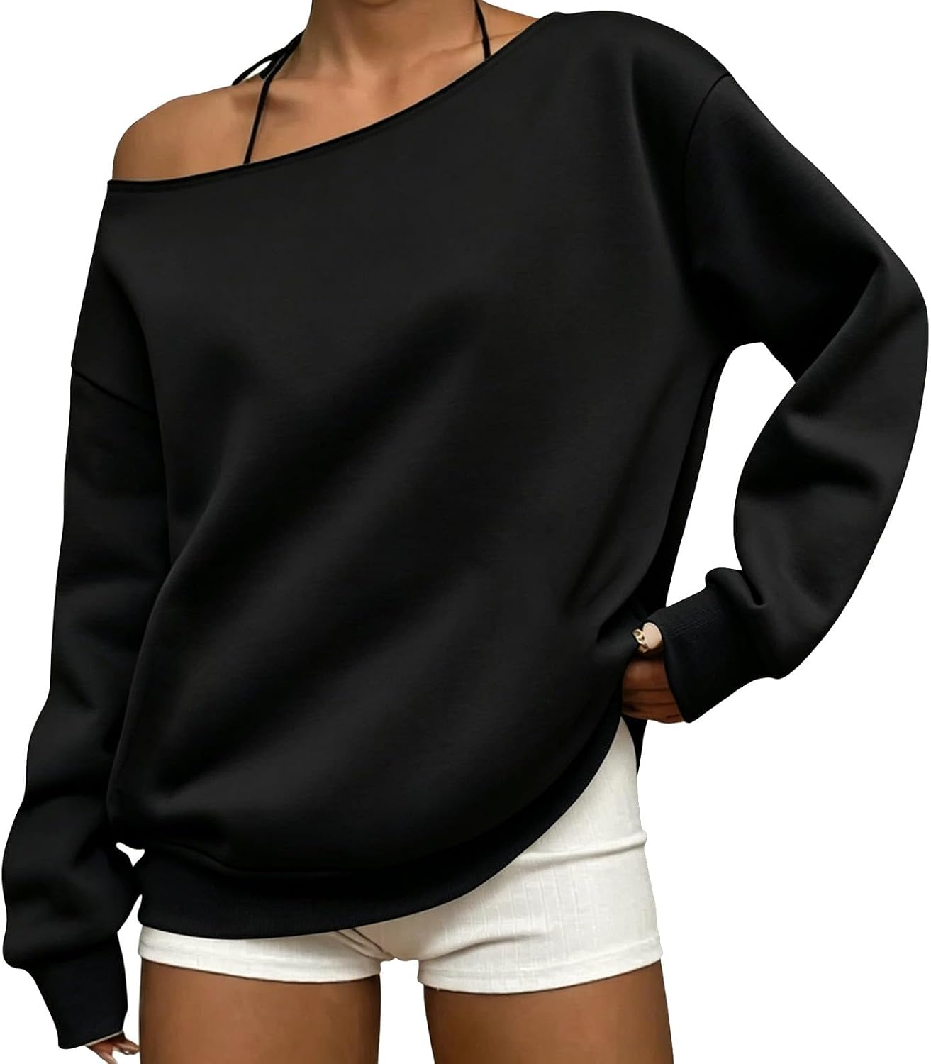 Off-Shoulder Sweatshirts