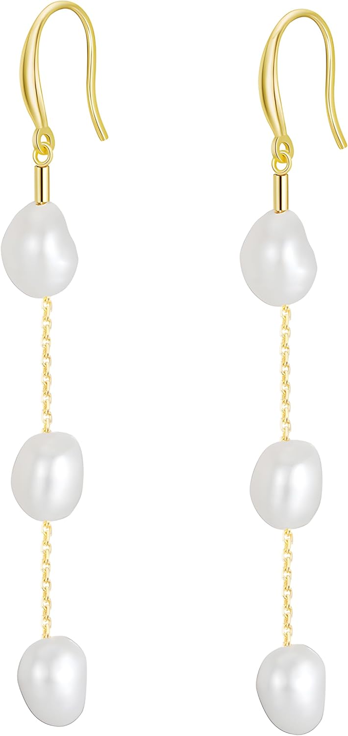 Pearl Earrings | Clothing, Shoes & Jewelry