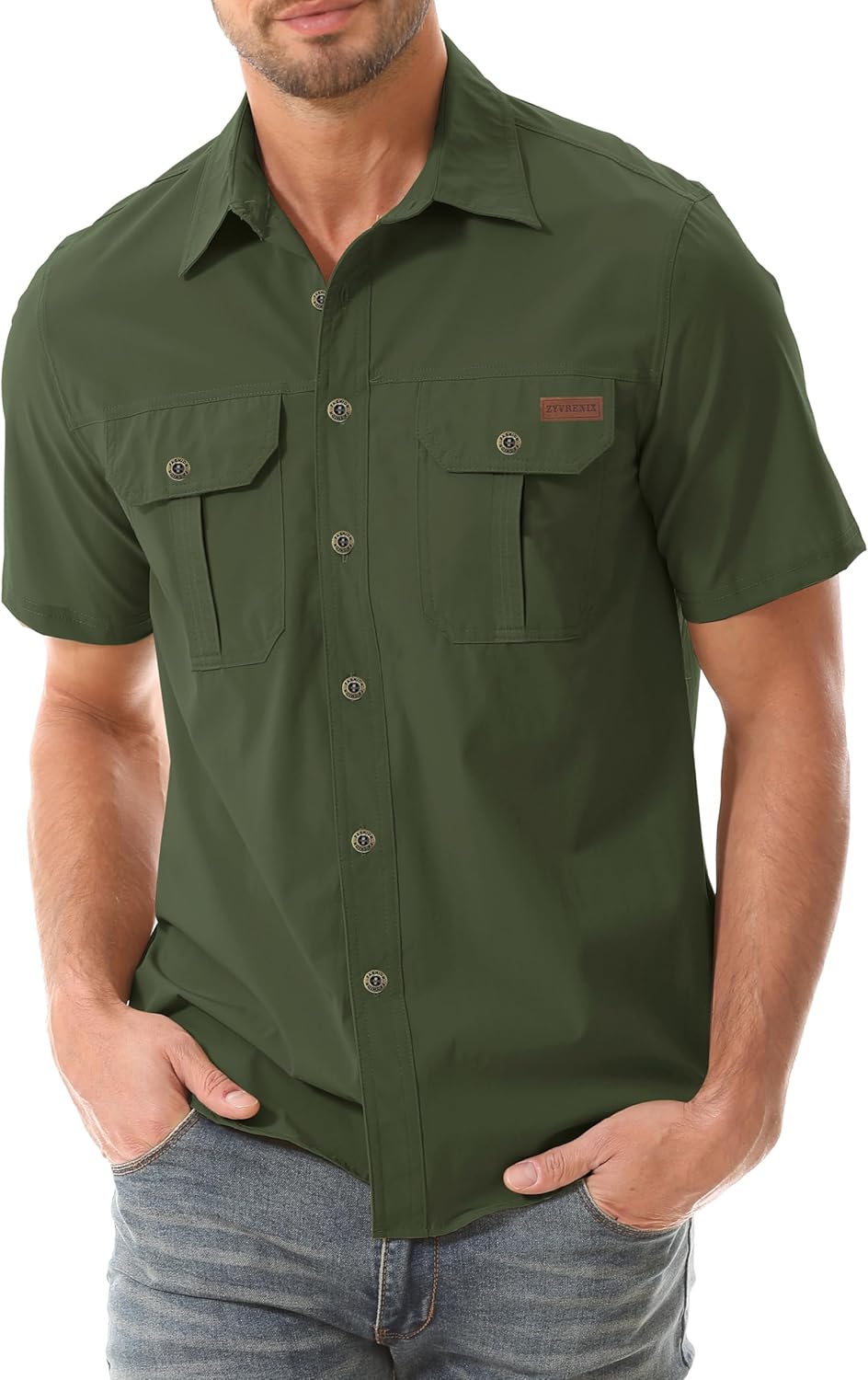 Zyvrenix Men's Button Down Shirts