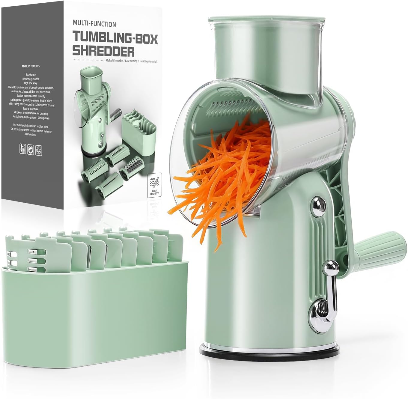 KEOUKE Rotary Cheese Graters