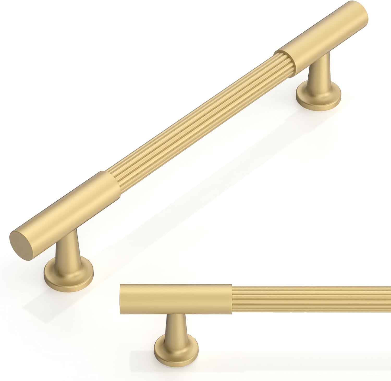 Talentedeco Brushed Gold Cabinet Pulls