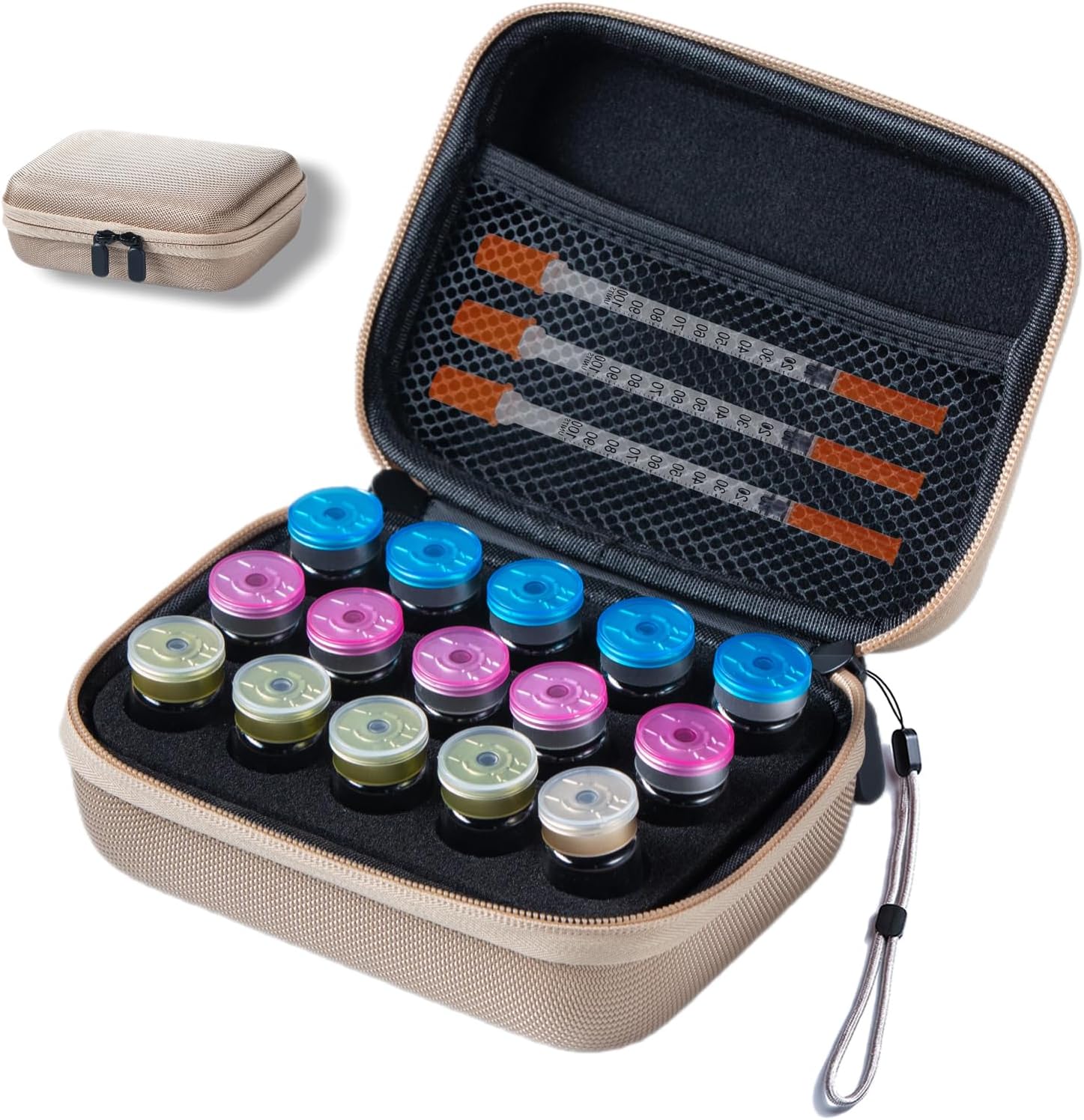 JFGLORIX Insulin Fridge Storage Cases