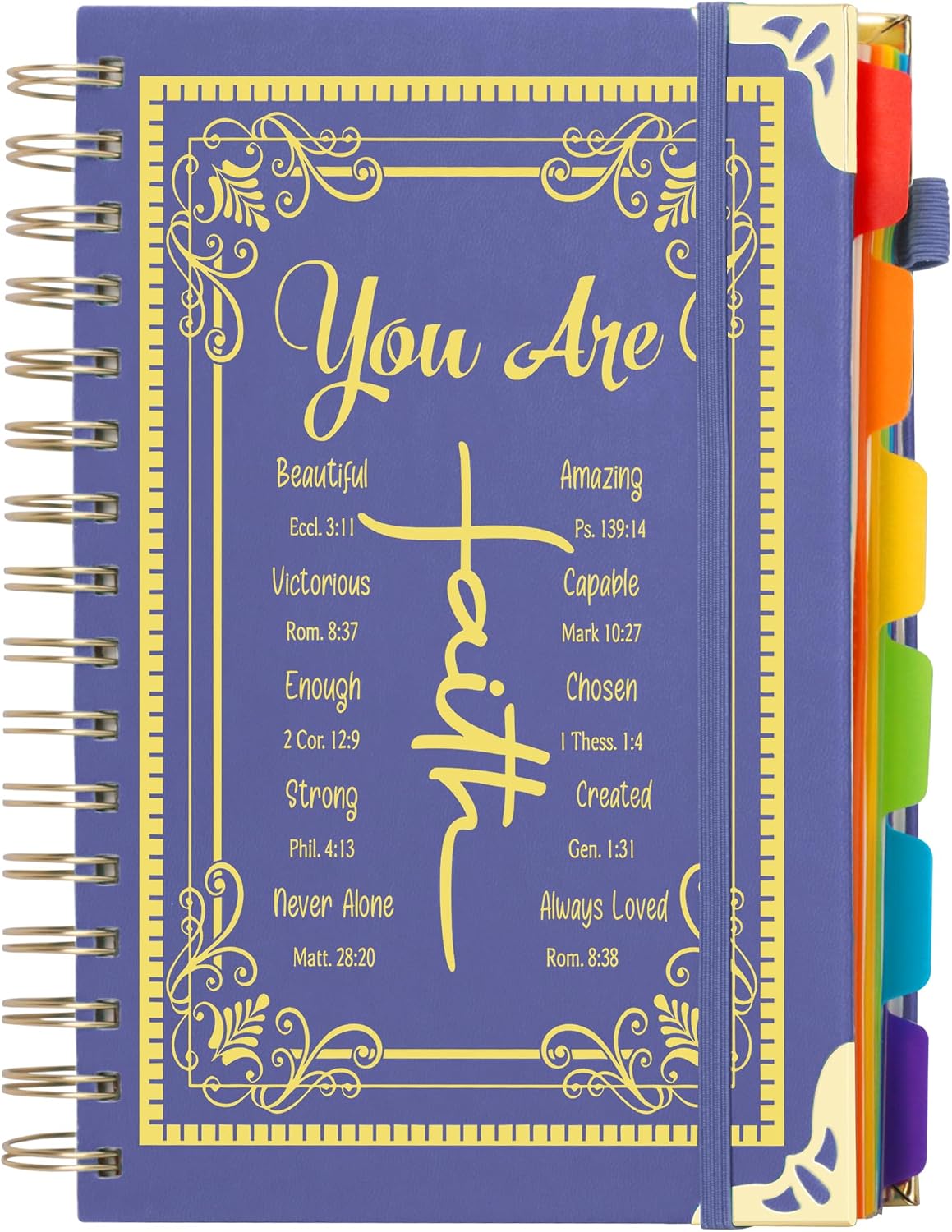 Hardcover Spiral Notebooks (6-Subject