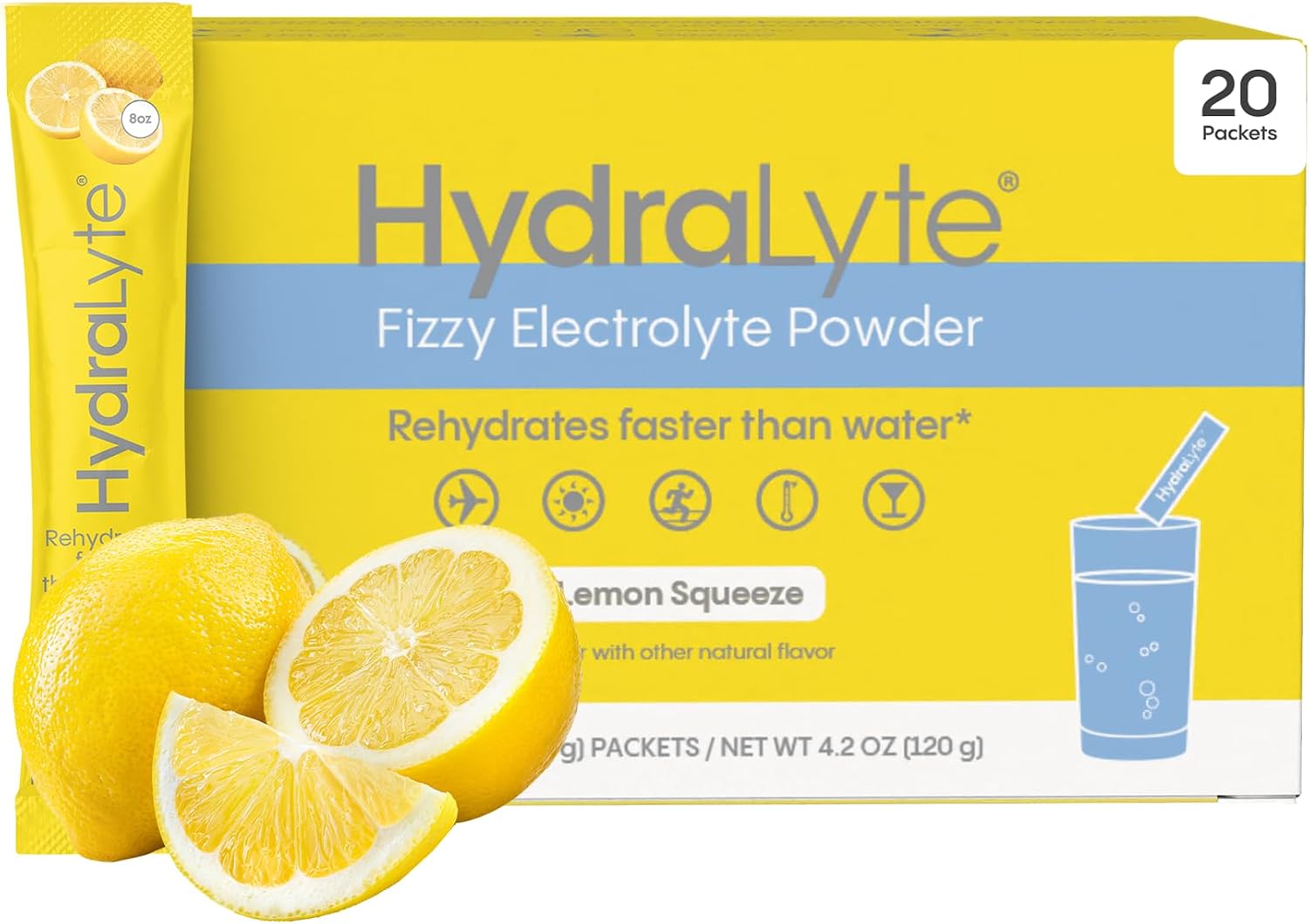 Hydralyte Electrolyte Powder Packets
