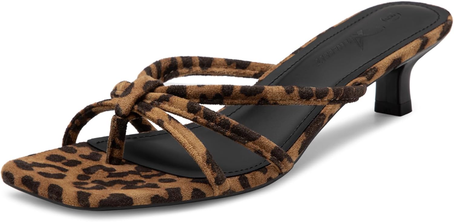 Athlefit Kitten Heel Sandals
