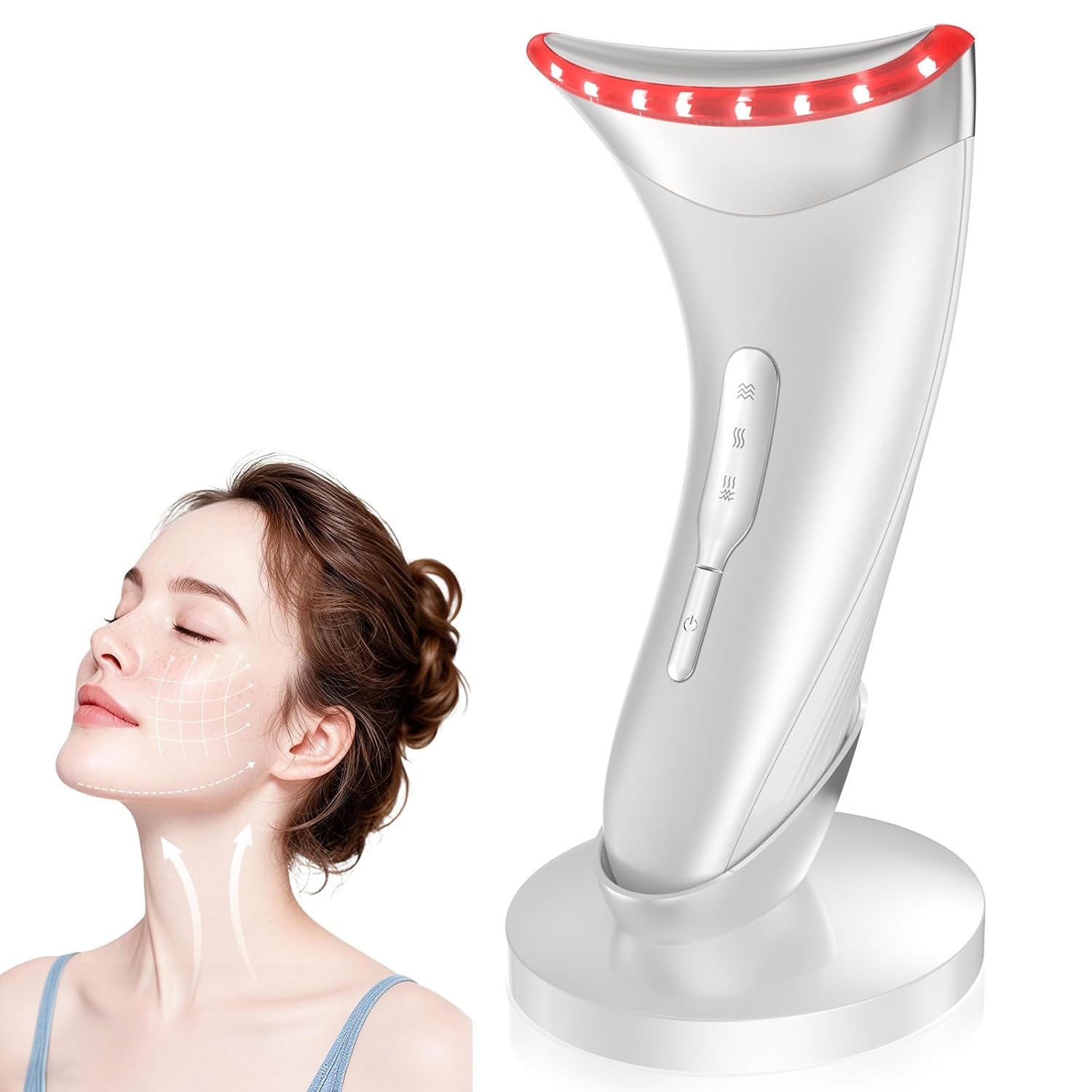 Electric Face Massagers (White