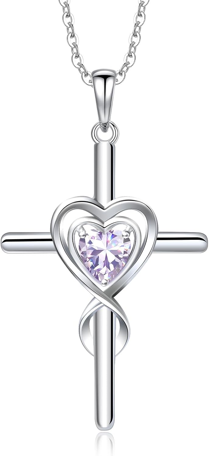 RIVIKO Sterling Cross Necklaces