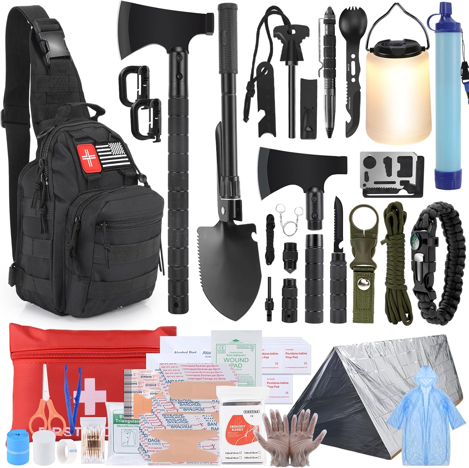 219-Piece Survival Kits